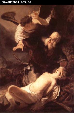 Rembrandt van rijn The Sacrifice of Isaac